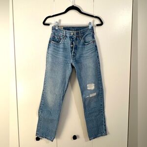 Levi’s 501 Cropped Jeans Size 23x26